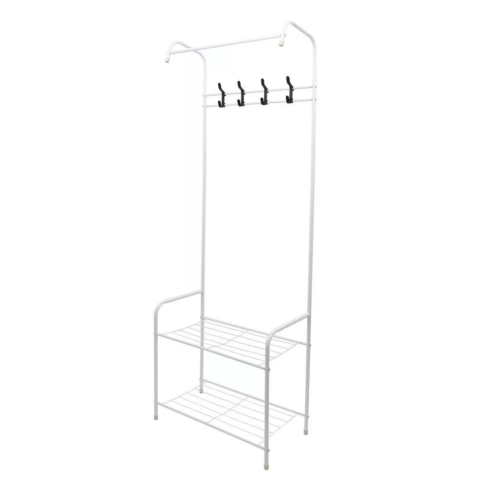 Стійка для одягу та взуття Clothes Rack CR-05 Білий (SS-06) - фото 1