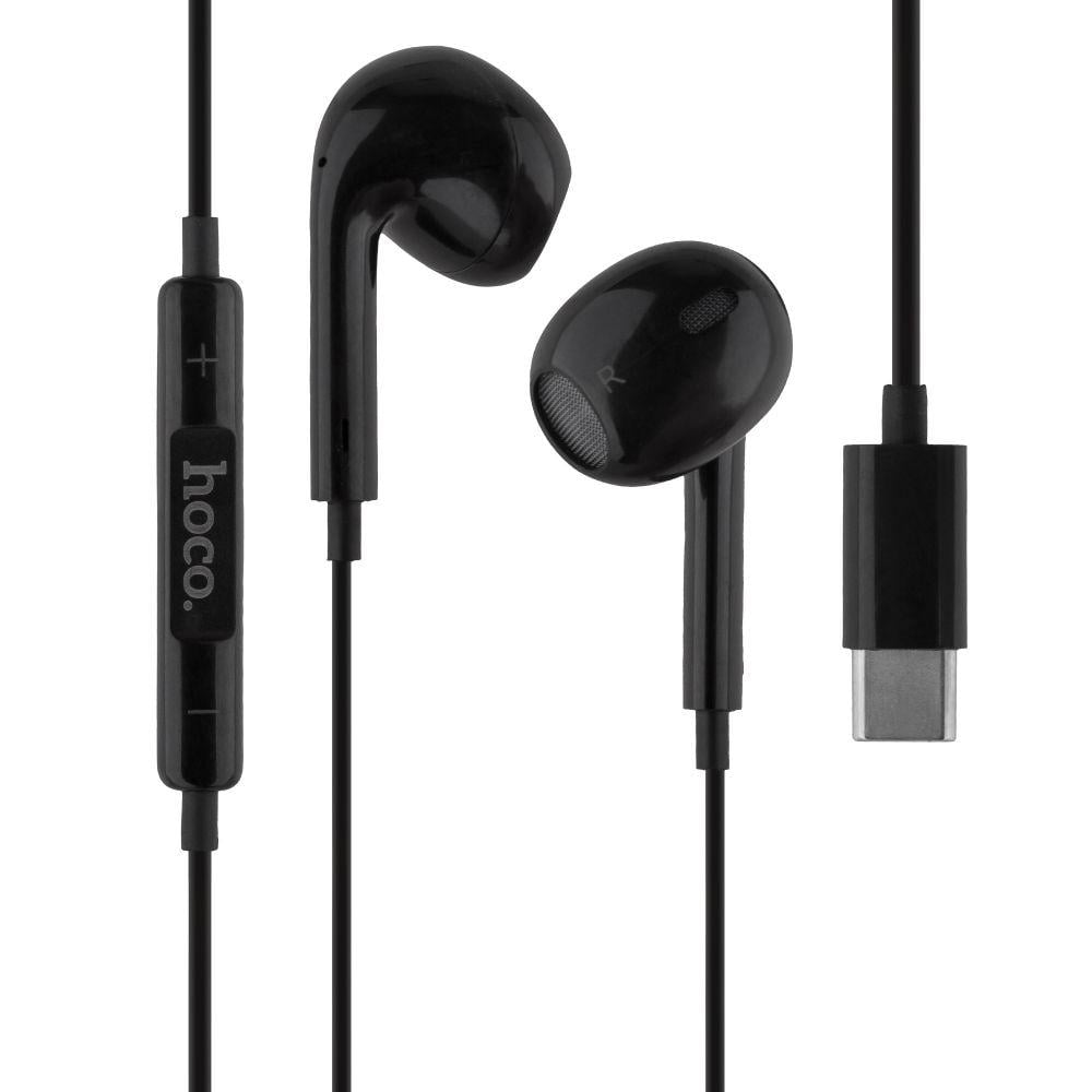 Наушники Hoco M1 Max Crystal Type-C Bluetooth с микрофоном Black