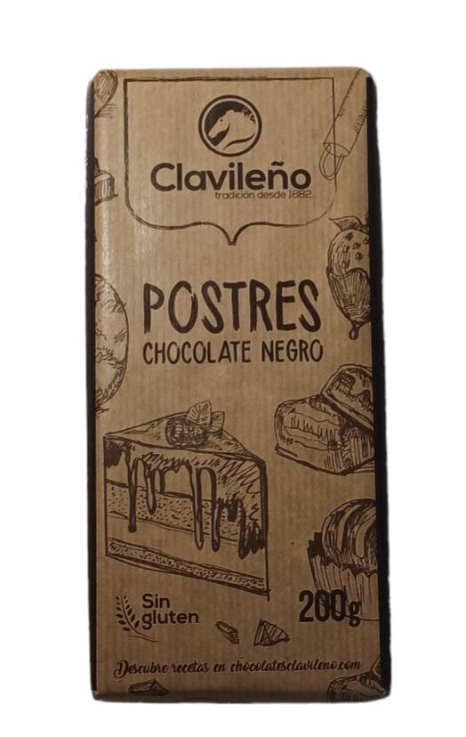 Шоколад черный Clavileno Especial Reposteria 57% 200 г (52218)