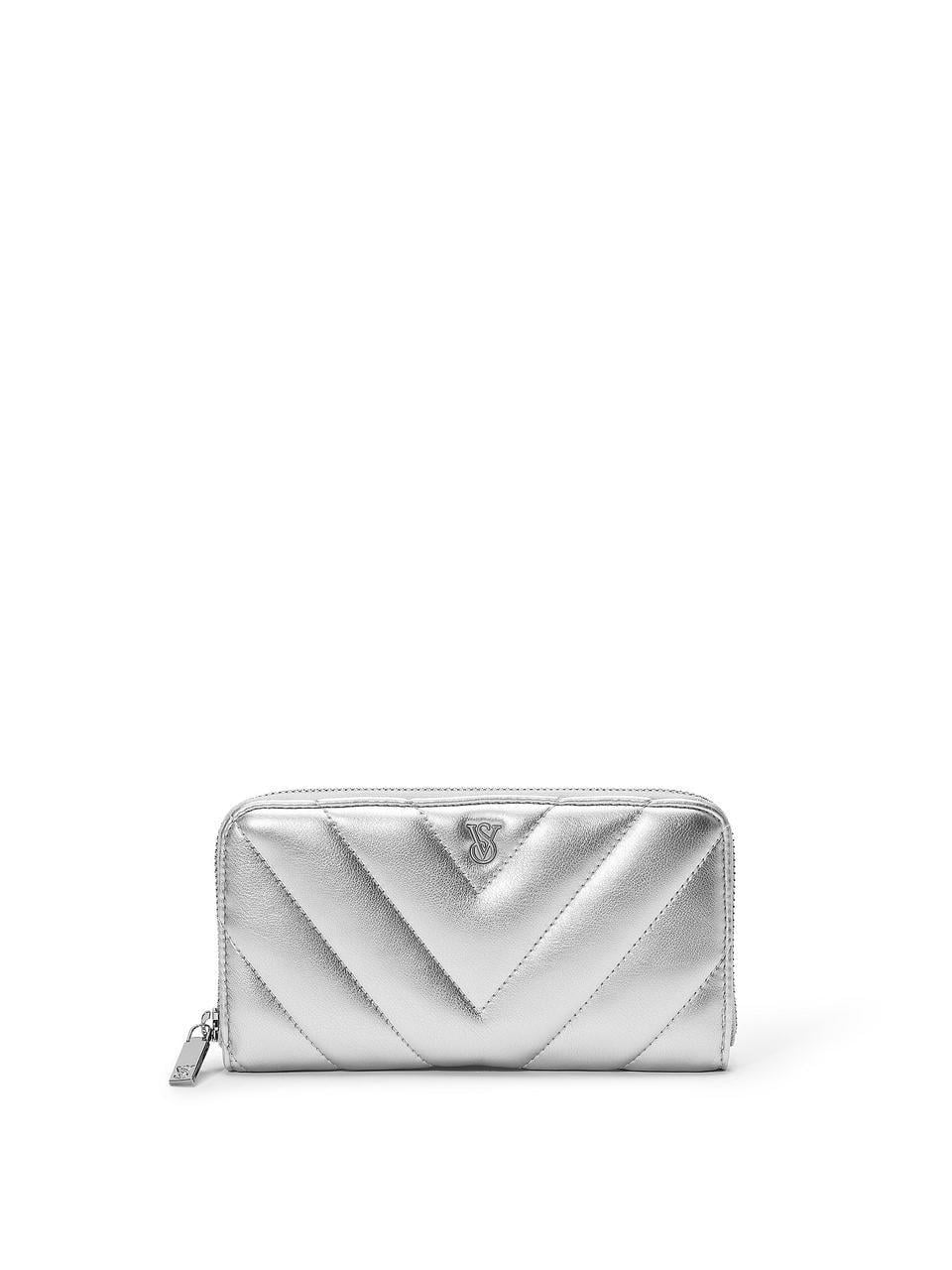 Кошелек женский Victoria's Secret Large Wallet with Zip Серый (331915691754) Кошелек женский Victoria's Secret Large Wallet with Zip Серый (331915691754)