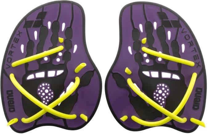 Лопатки для плавання Arena VORTEX EVOLUTION HAND PADDLE M Фіолетово-жовтий (95232-140) - фото 1 Лопатки для плавання Arena VORTEX EVOLUTION HAND PADDLE M Фіолетово-жовтий (95232-140) - фото 1