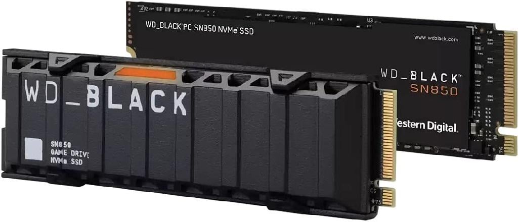 SSD накопичувач WD Black SN850X з радіатором 1 TB (WDS100T2XHE) - фото 3