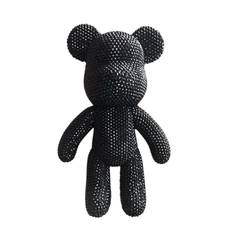 Алмазная мозаика ColorArt Мишка фигурка 5D 23 см Черный