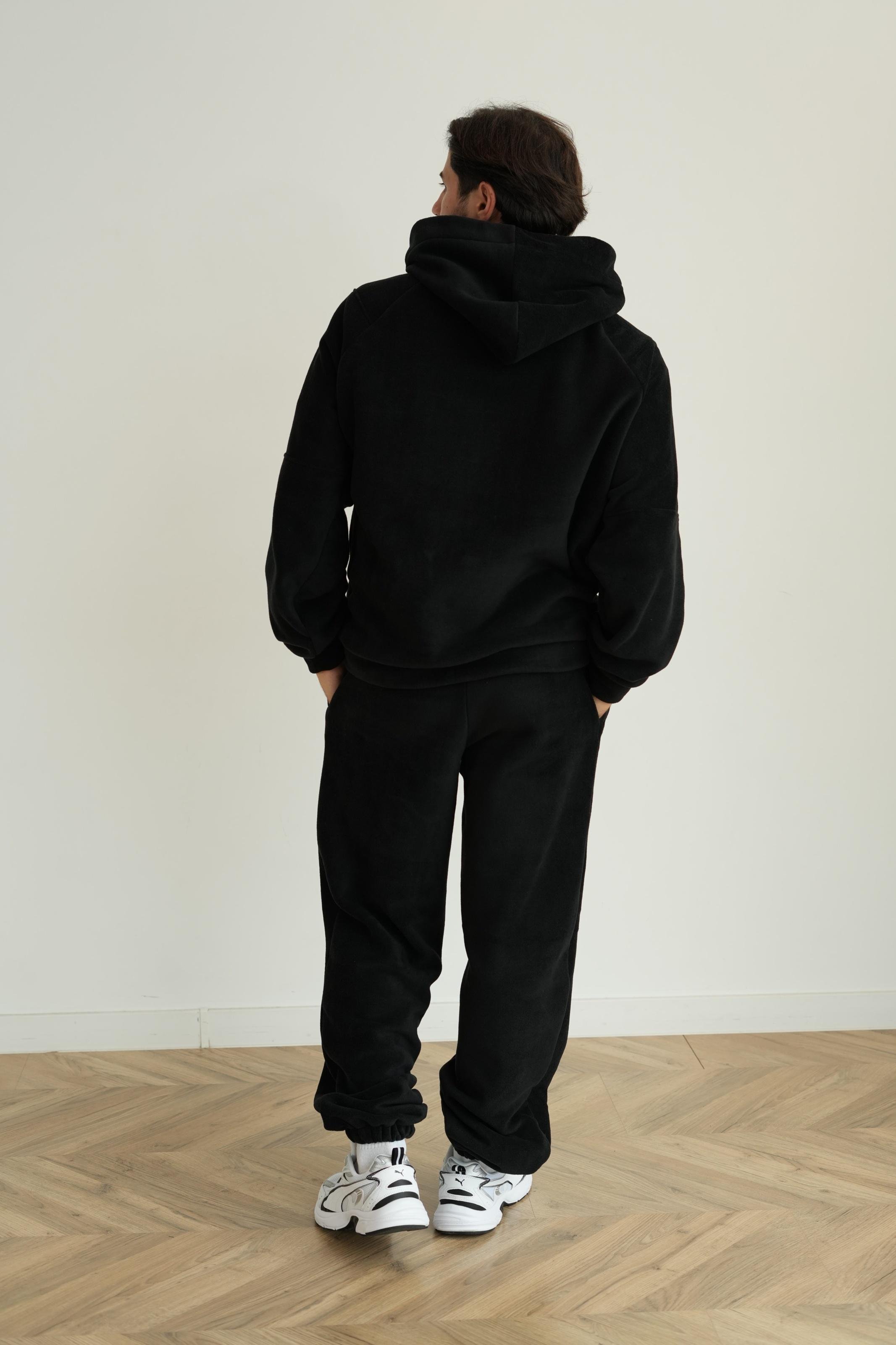 Костюм мужской флисовый BASE 3XL Черный (10201XXXLm) - фото 3