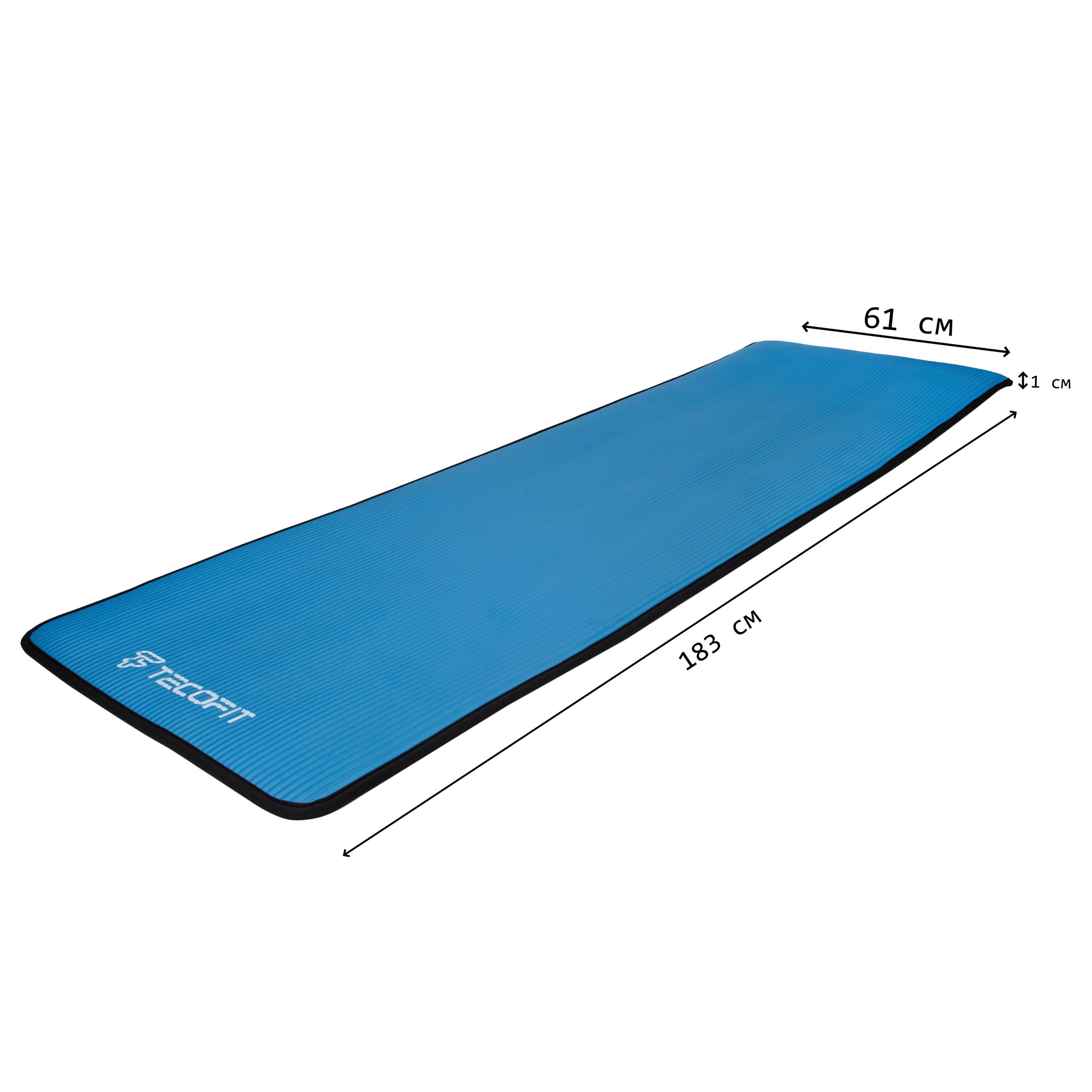 Коврик TECOFIT NBR с отделкой края тканью с чехлом Blue/Black (TOP18124795/1) - фото 3