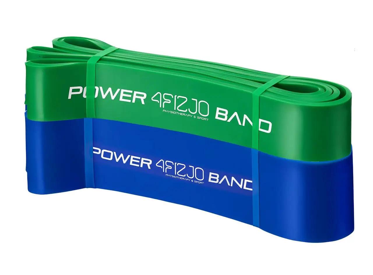 Еспандер-петля резинка для фітнесу і спорту 4FIZJO Power Band 2 шт. 26-46 кг 4FJ0061
