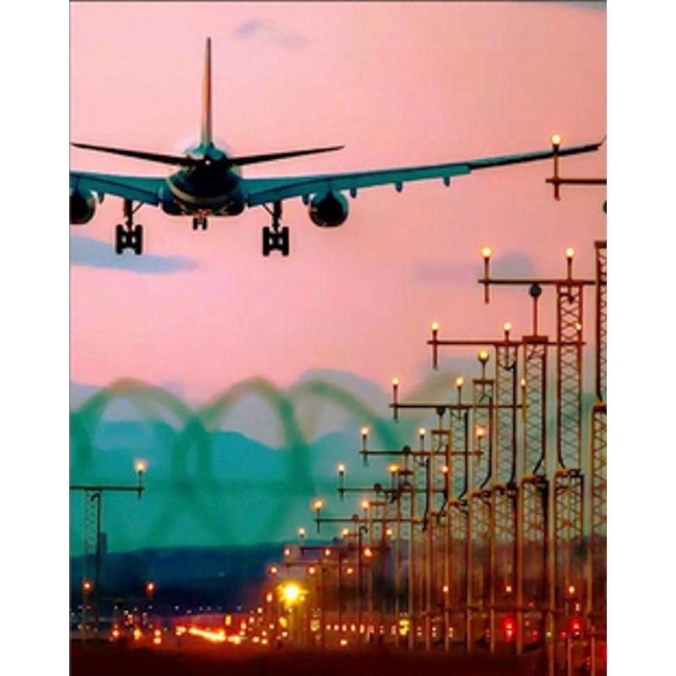 Алмазна мозаїка Strateg Посадка літака HEG86030 30х40 см (RLT50314) Алмазна мозаїка Strateg Посадка літака HEG86030 30х40 см (RLT50314)