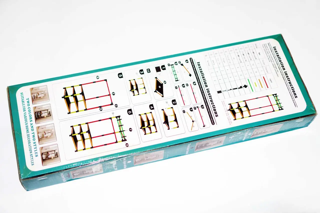 Вішалка стійка кутова для одягу (21227208) - фото 9