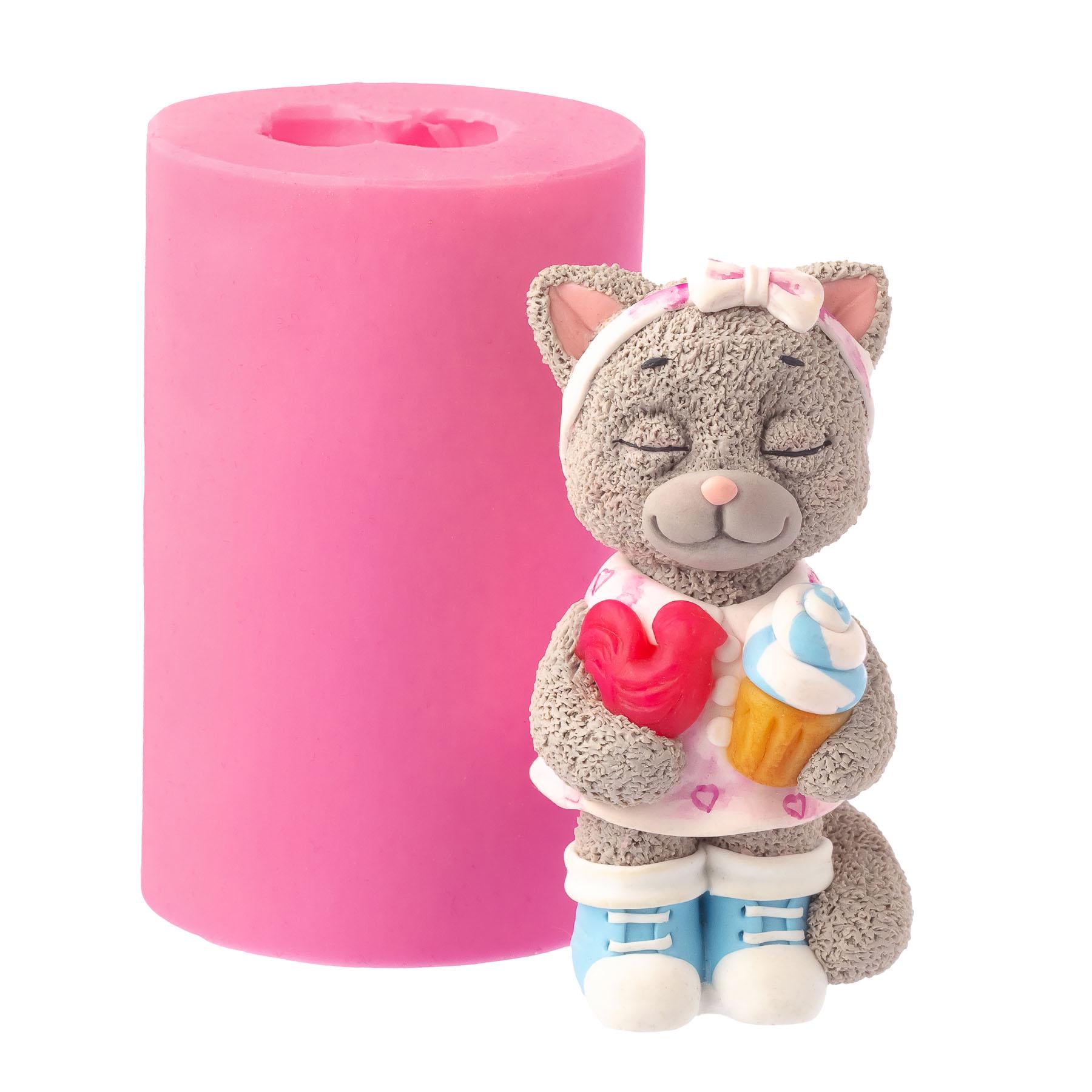 Молд силиконовый Котенок 3 (8253)