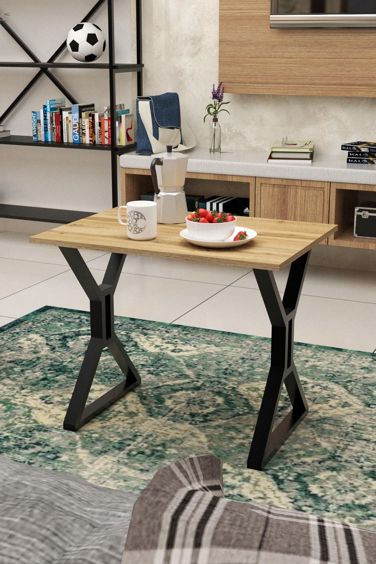 Журнальный столик EcoLoft Лофт Виано DSP-1180 Дуб аппалачи (25714338)