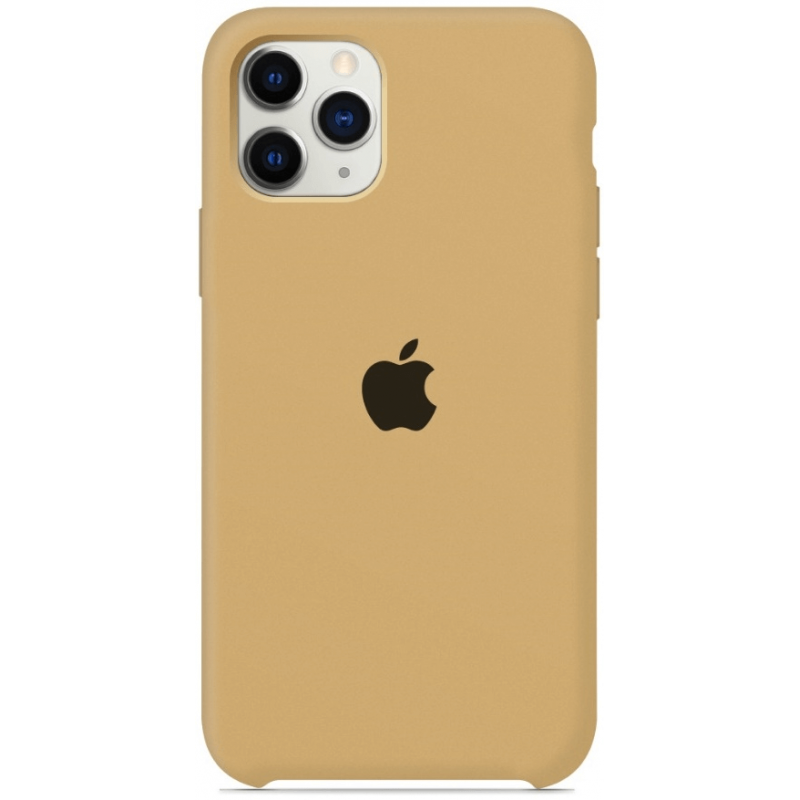 Чехол GoVern Silicone Case Full для Apple iPhone 11 Pro Mustard