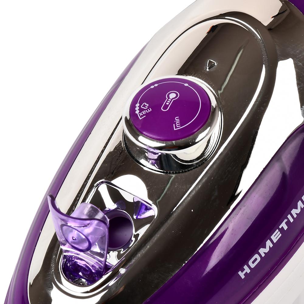Відпарювач ручний Hometime HT-526 1100 Вт 60 мл 38х12х10 см Фіолетовий (R98028) - фото 2 Відпарювач ручний Hometime HT-526 1100 Вт 60 мл 38х12х10 см Фіолетовий (R98028) - фото 2