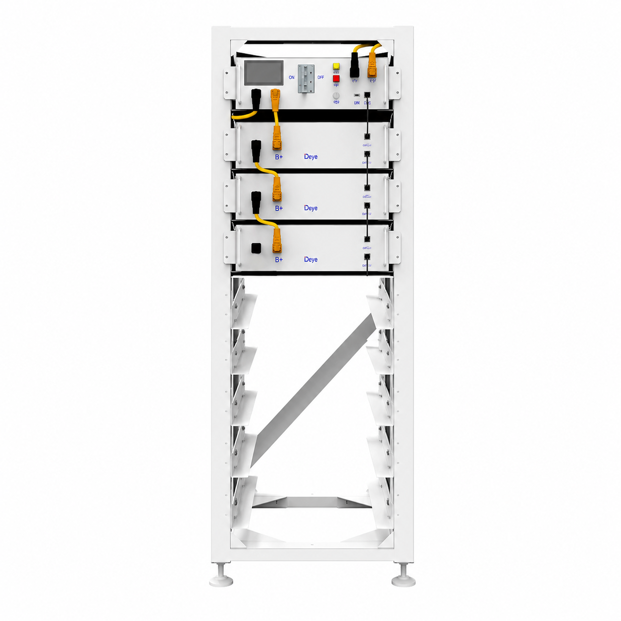 Система хранения энергии Deye BOS-G15 15,36kWh 153,6V 100 Ah IP20 White (34417038)