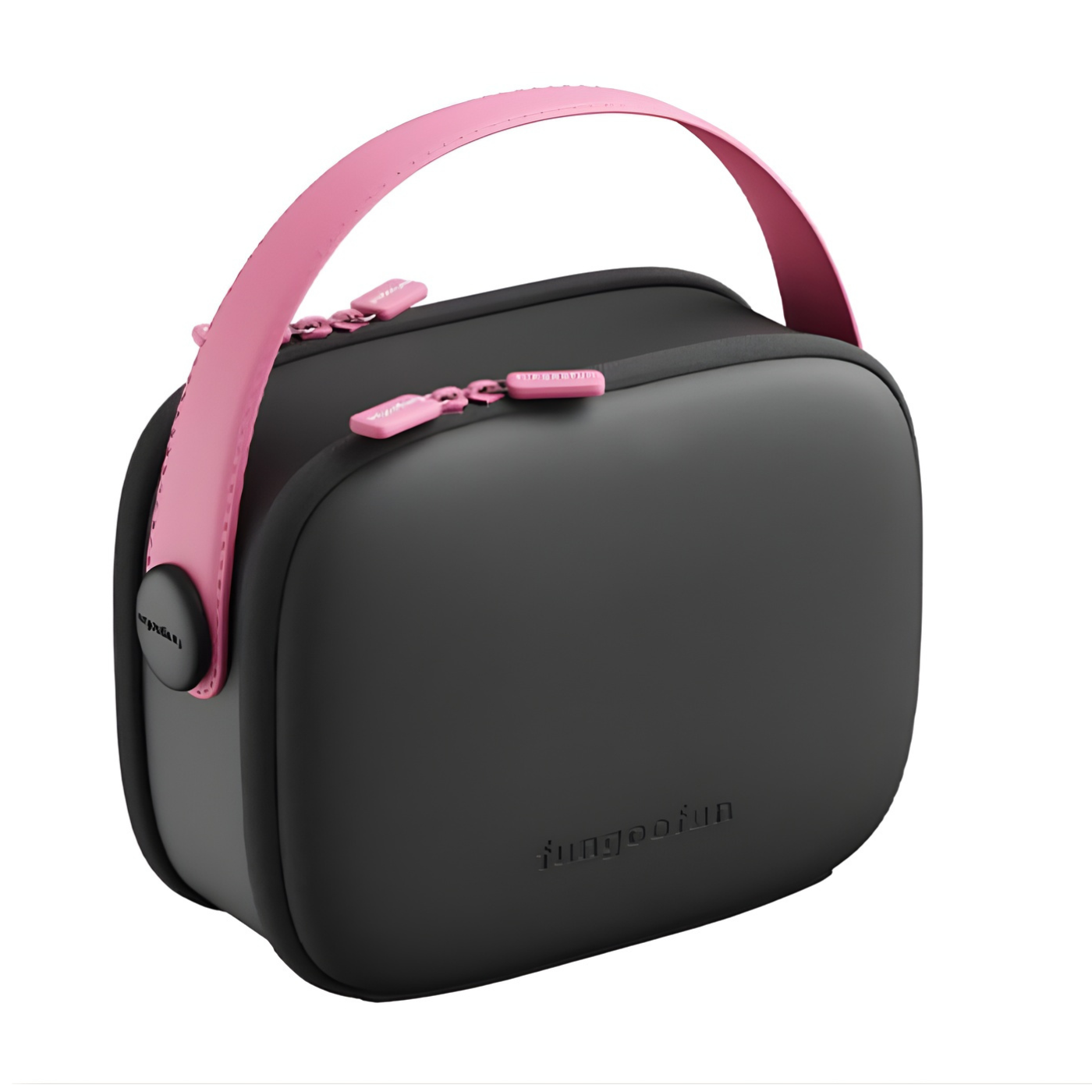 Косметичка силиконовая Fungoofun с ручкой на молнии Черный (33459164)