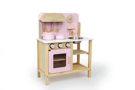 Кухня дерев'яна дитяча AVKO Фессалія Pink - фото 1 Кухня дерев'яна дитяча AVKO Фессалія Pink - фото 1