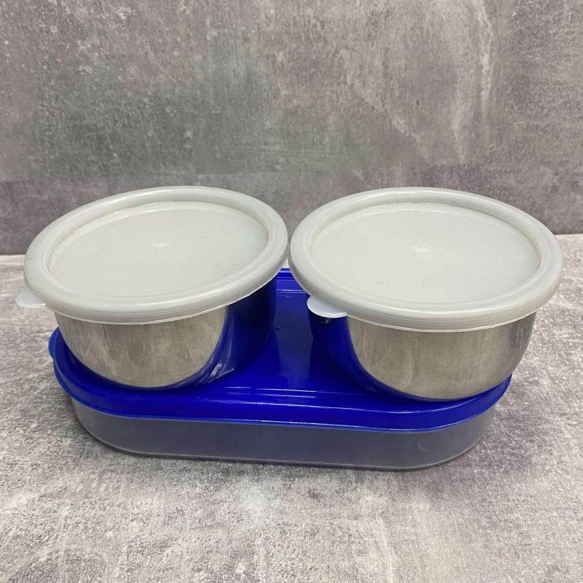 Набір контейнерів для обіду A-Plus 0626 в сумці 3 шт. Блакитний (1713130554) - фото 4