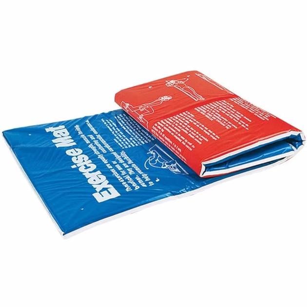Коврик спортивный Toorx Padded Exercise с антискользящей поверхностью 181х60х2,5 см Синий/Красный (931149) Коврик спортивный Toorx Padded Exercise с антискользящей поверхностью 181х60х2,5 см Синий/Красный (931149)