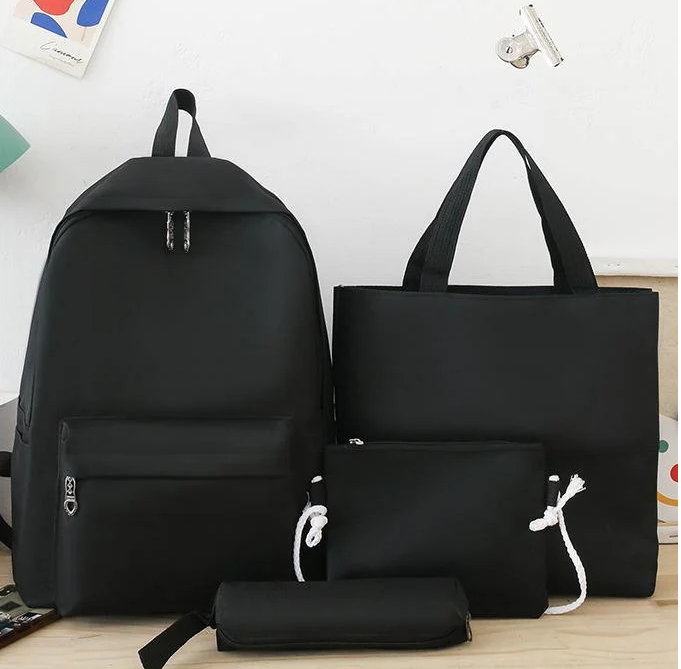 Рюкзак унисекс 4в1 Черный (qp0166-6)