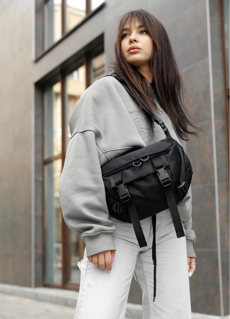 Поясная сумка бананка Sambag Dynamicdart Черный (80411065)