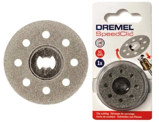 Диск алмазный Dremel SC545 EZ SpeedClic 38 мм (2697550364) Диск алмазный Dremel SC545 EZ SpeedClic 38 мм (2697550364)