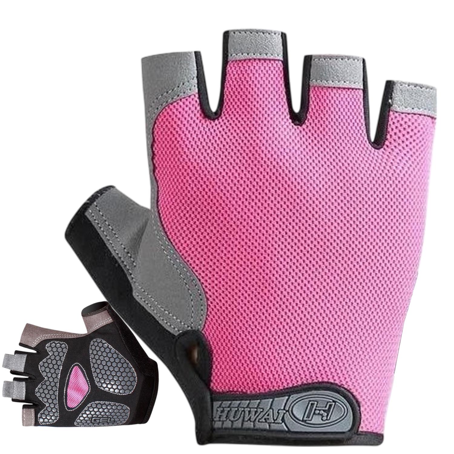 Рукавички без пальців GDragon Sport Рожевий (66_2_L_3) Рукавички без пальців GDragon Sport Рожевий (66_2_L_3)