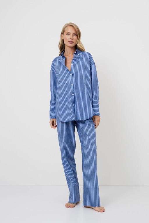 Піжама жіноча Aruelle з штанами М Блакитний (36995-307-107) Піжама жіноча Aruelle з штанами М Блакитний (36995-307-107)