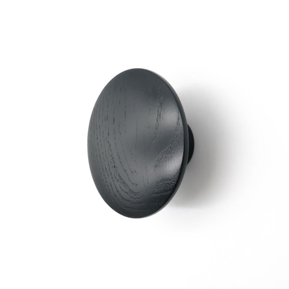 Гачок дерев'яний меблевий для одягу ø90 мм 1 шт. Чорний (48903) - фото 1 Гачок дерев'яний меблевий для одягу ø90 мм 1 шт. Чорний (48903) - фото 1