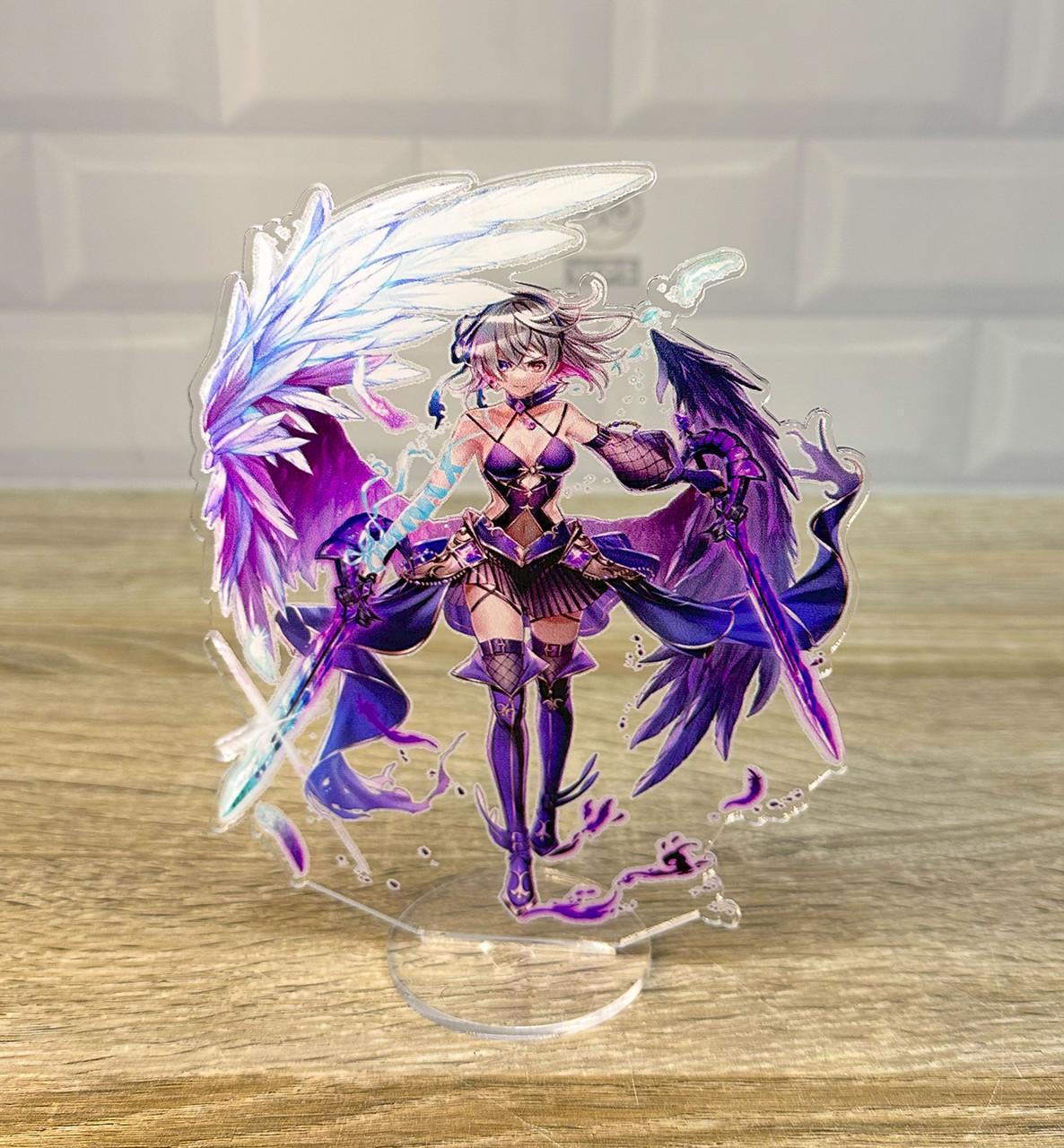 Фигурка коллекционная акриловая Аниме Проект Белая Кошка Элеонора 15 см (2131831789)