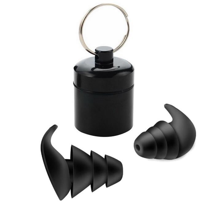 Беруши противошумные Silenta Blockers Black с футляром (A12321)