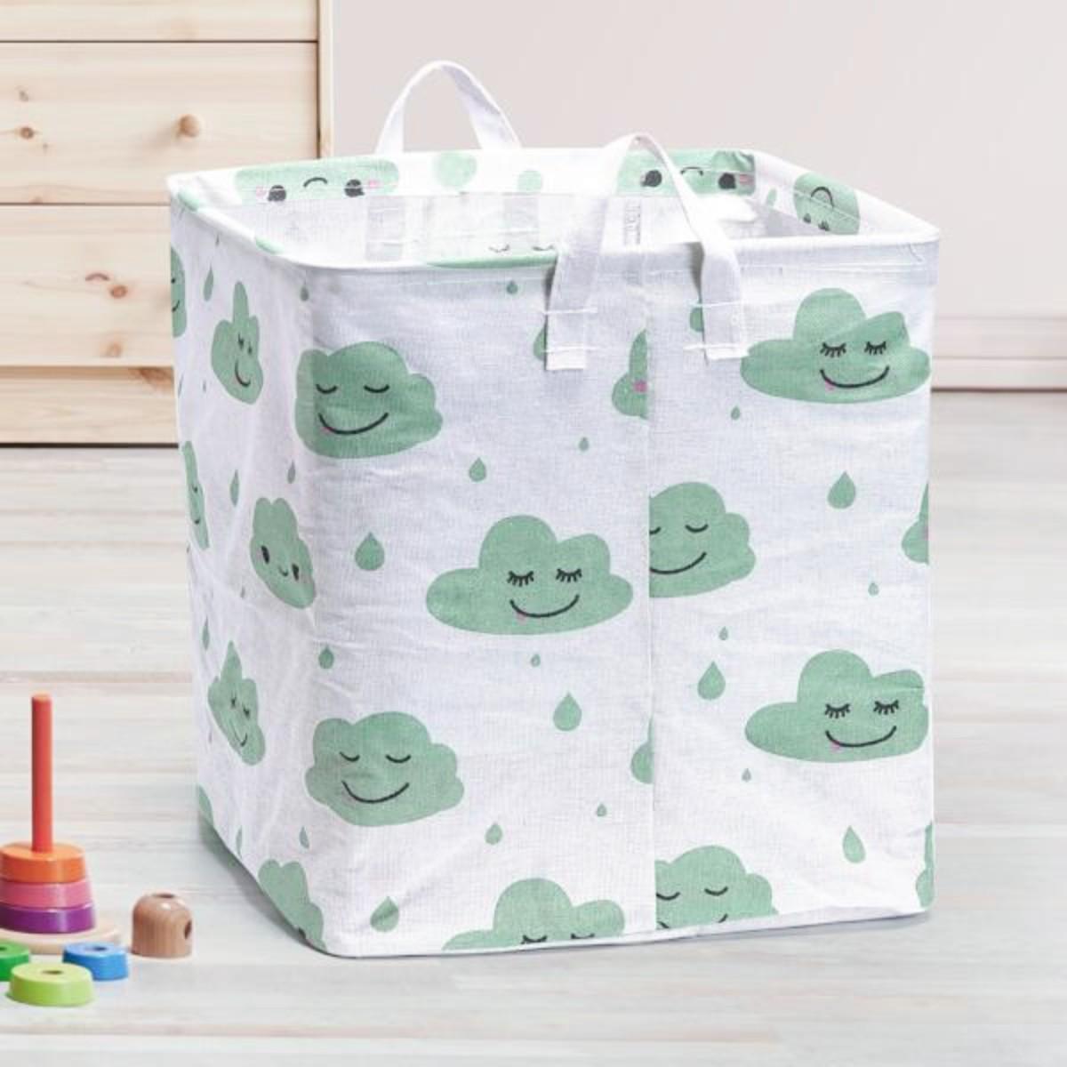 Кошик складаний ABCD для зберігання білизни та іграшок 32х42 см (R32364) - фото 4 Кошик складаний ABCD для зберігання білизни та іграшок 32х42 см (R32364) - фото 4