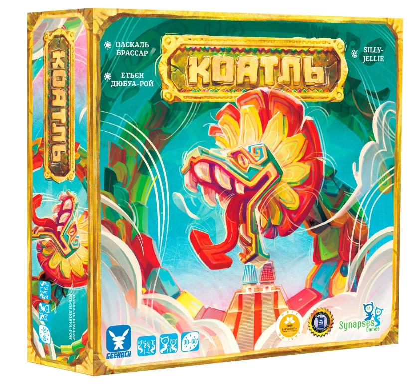 Настольная игра Geekach Games Коатль Coatl на украинском языке - фото 1