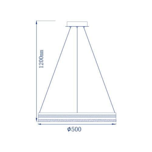 Світильник LED Feron AL6610 SHINE LEVITATION 50W - фото 3