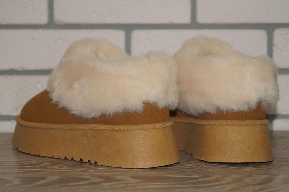 Угги женские зимние на платформе Swin shoes р. 39 24,5 см Коричневый (31556-39) - фото 9