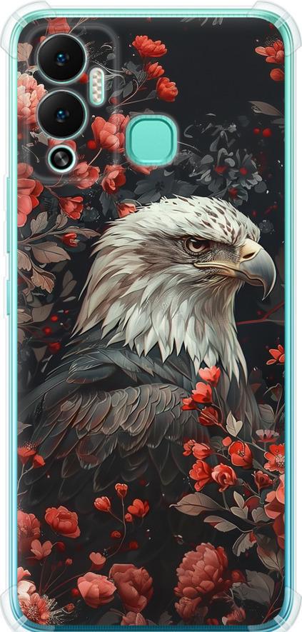 Чехол на Infinix Hot 12 Play Цветочный страж (6102sp-2759-42517)