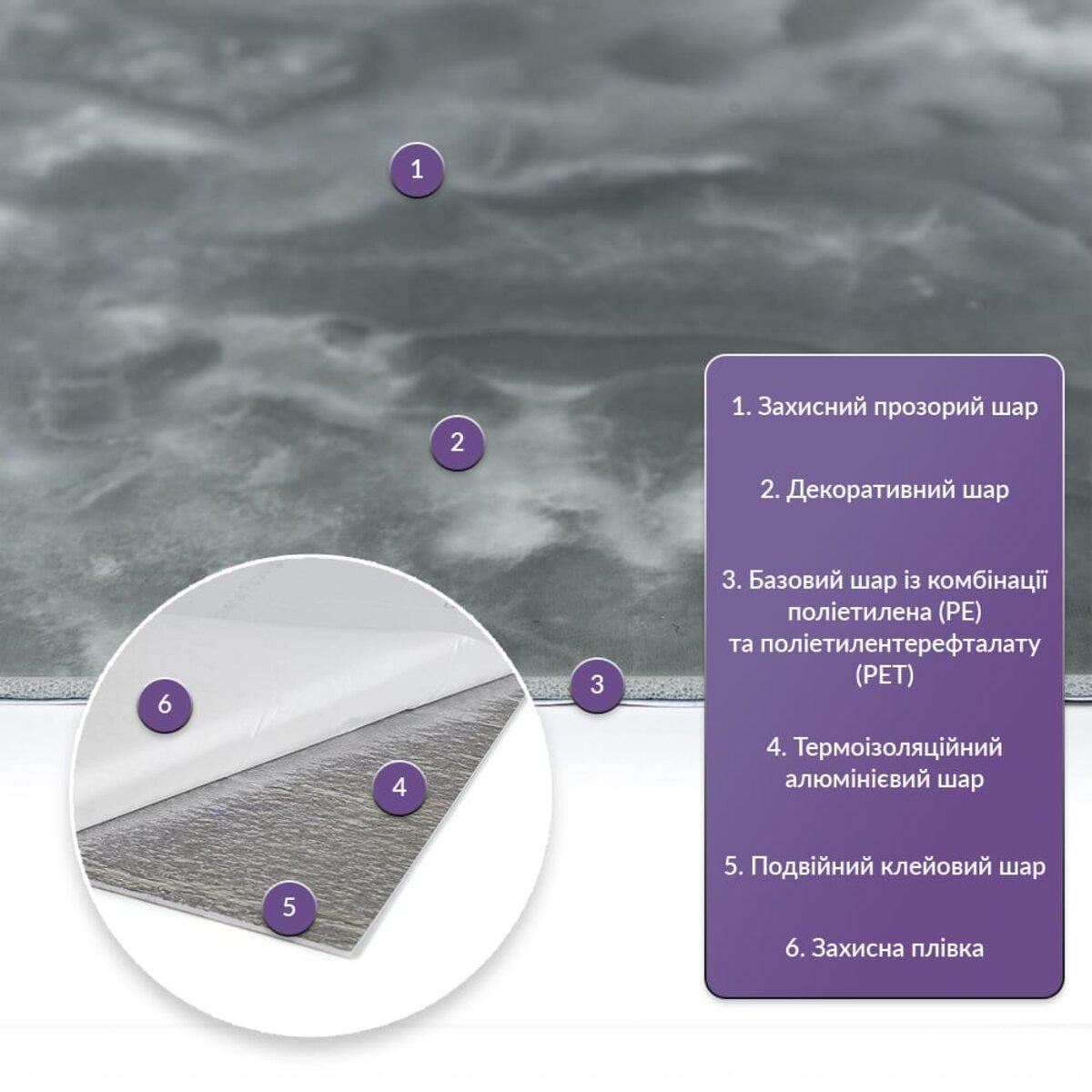 Плитка стінова самоклеюча 600х300х2 мм (SW-00002725) - фото 2 Плитка стінова самоклеюча 600х300х2 мм (SW-00002725) - фото 2