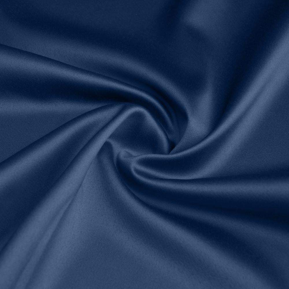 Ткань костюмно-платная Атлас Lux Сапфир (19842)