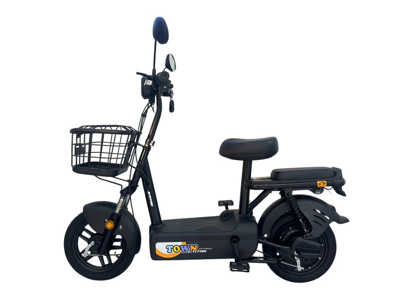 Электроскутер E-Titan Town 14" Черный