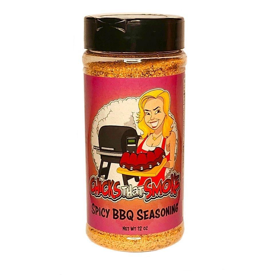 Приправа Deni Lathrop Chicks That Smoke Spicy BBQ Rub для барбекю универсальная 340 г (2281073234)
