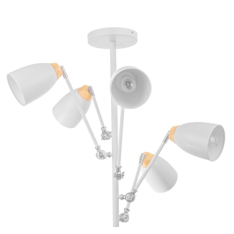 Люстра прованс паук Brille BL-470S/5 E27 WH