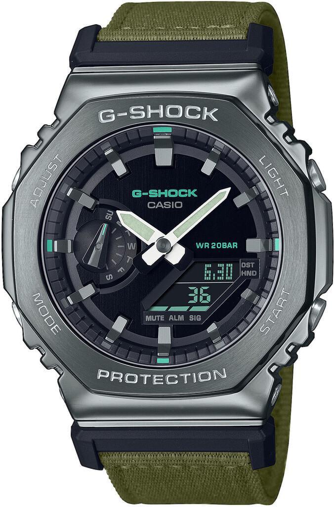 Наручные часы мужские Casio G-Shock GM-2100CB-3AER ударопрочные с водозащитой 200 м Черный (3099560402)
