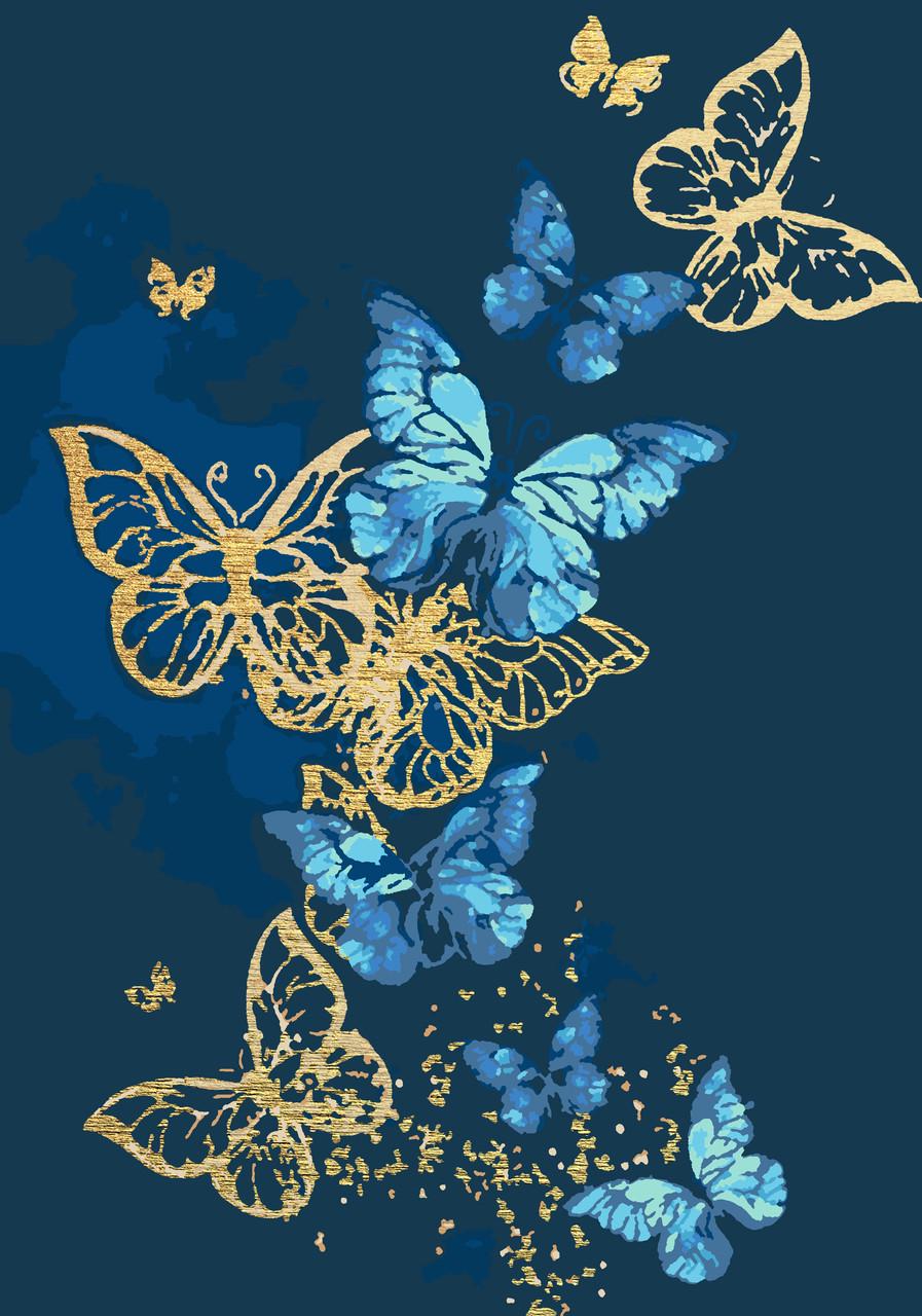 Комплект картин по номерам с красками металликами Riviera Blanca Butterflies ITR-036 2 шт. (2244949678) - фото 3 Комплект картин по номерам с красками металликами Riviera Blanca Butterflies ITR-036 2 шт. (2244949678) - фото 3