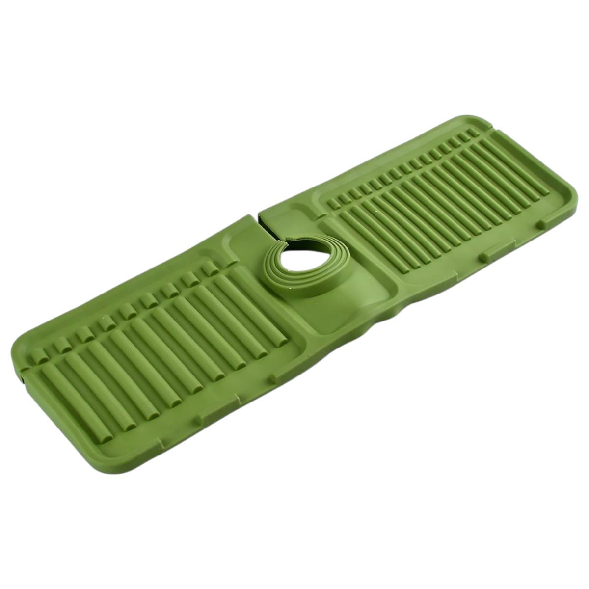 Коврик держатель Faucet Drain Pad силиконовый на кран 37х13,5 см (R101207)