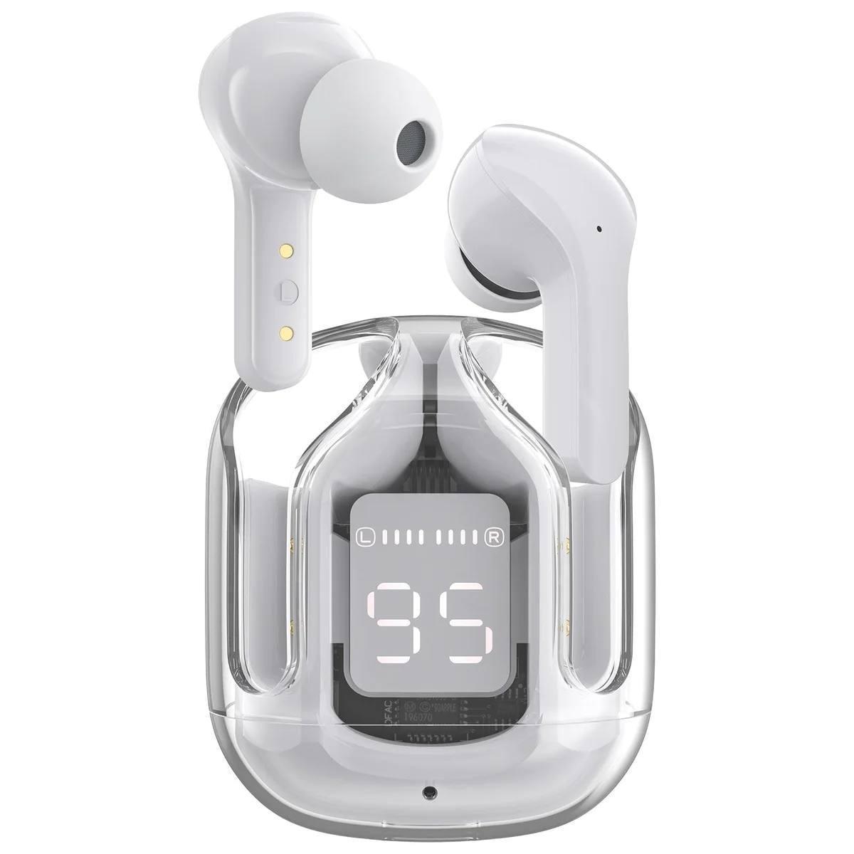 Наушники EarbudsGlassy беспроводные сенсорные Белый (522) Наушники EarbudsGlassy беспроводные сенсорные Белый (522)