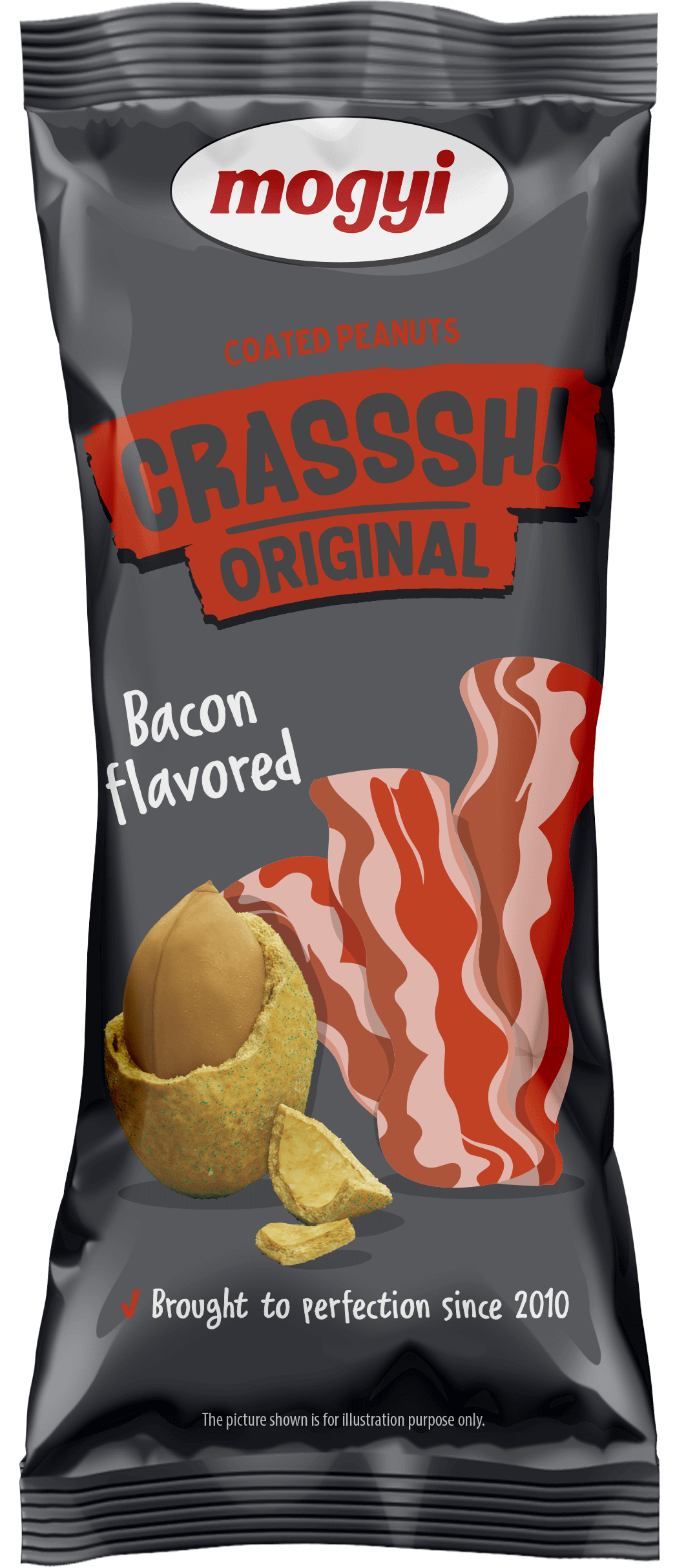 Арахіс у тісті Mogyi Crasssh Bacon зі смаком бекону 60 г (10014)