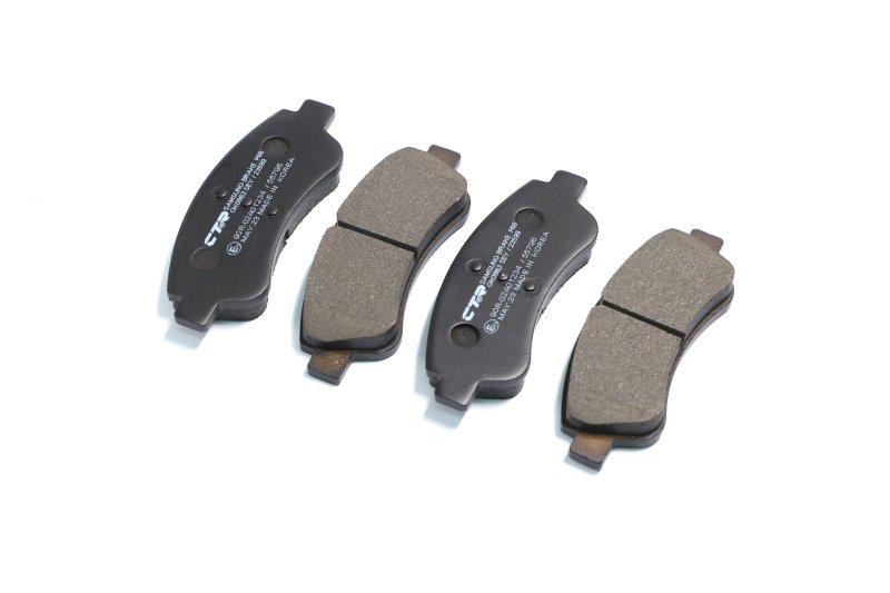 Колодки тормозные Citroen c3 c4 ds3 Peugeot 206 207 передние old ckpu-6 CTR GK0863