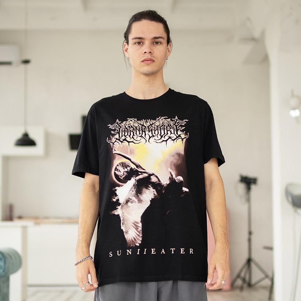 Футболка унисекс Lorna Shore Sun Eater S Черный (00000001359)