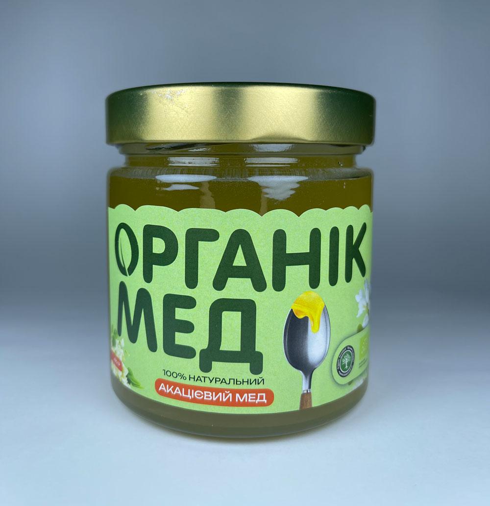 Мед органический акациевый Organat 490 г (15195956)