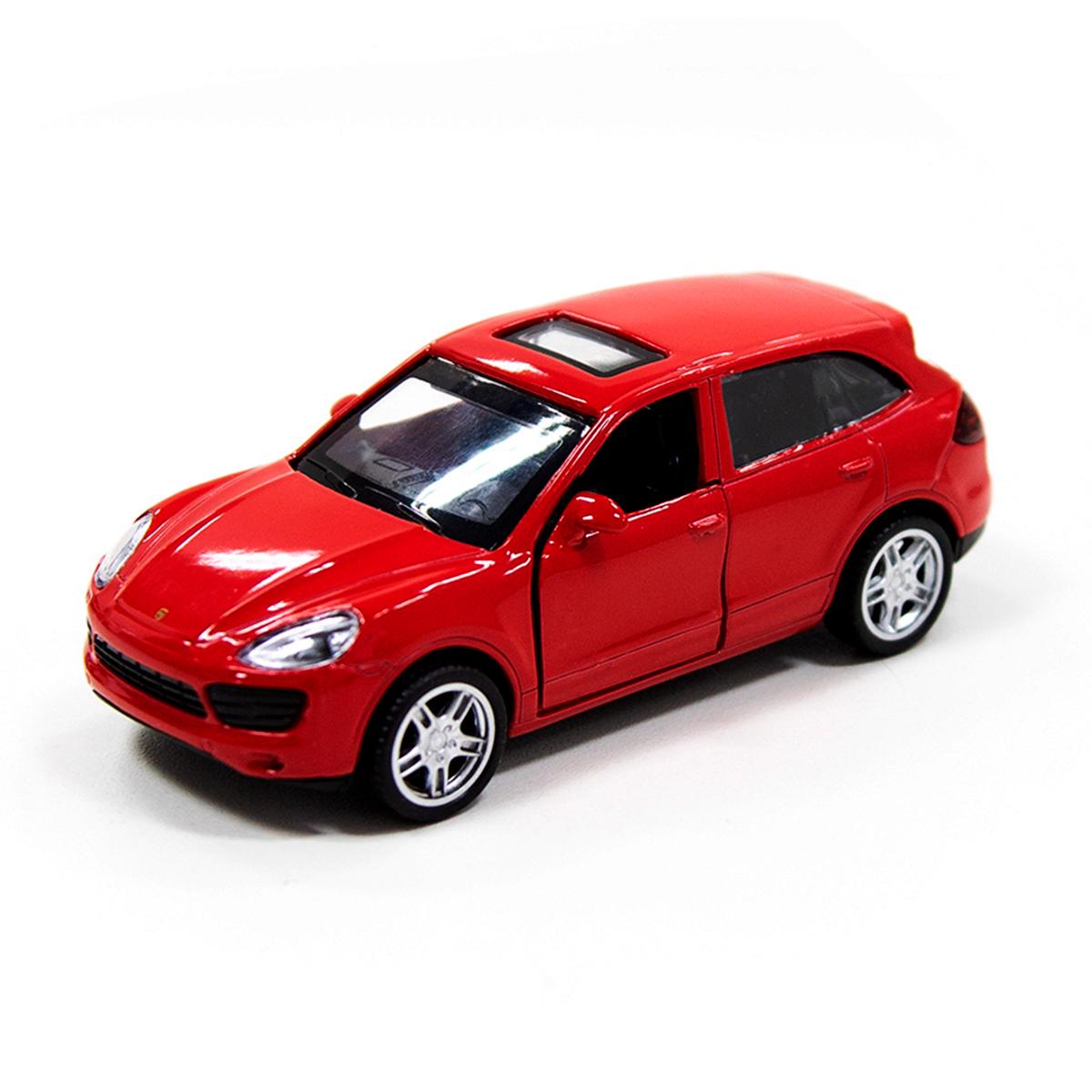 Автомодель детская игрушечная PORSCHE CAYENNE S Красный
