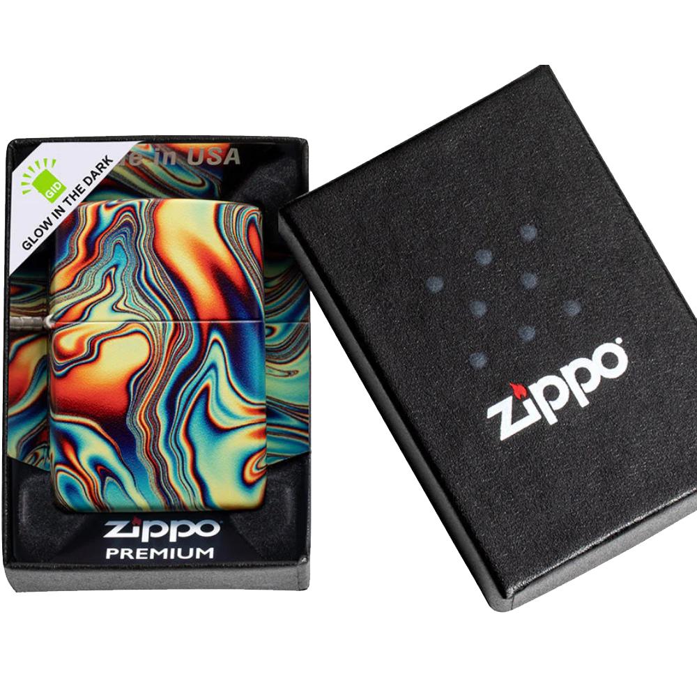 Запальничка ZIPPO Colorful Swirl Pattern (48612) - фото 7