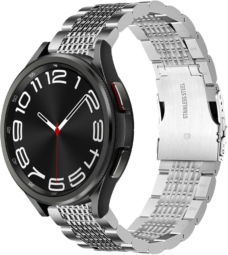 Ремешок металлический Gripix для Samsung Galaxy Watch 6 Classic 43 мм Silver (41773-59)